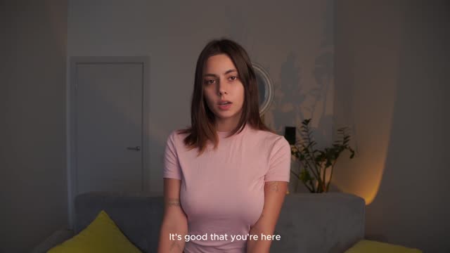 Due seducente lesbiche con tanta voglia di godere....